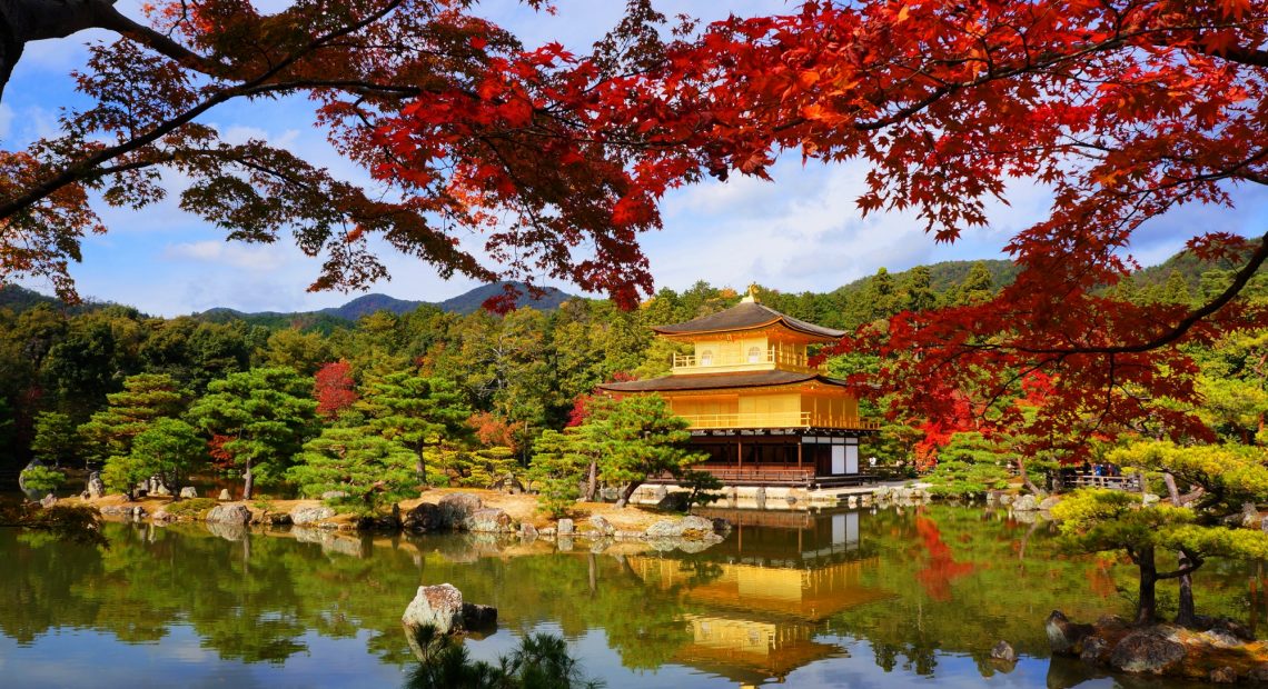 Resultado de imagem para Templo Kinkaku-ji - Kyoto