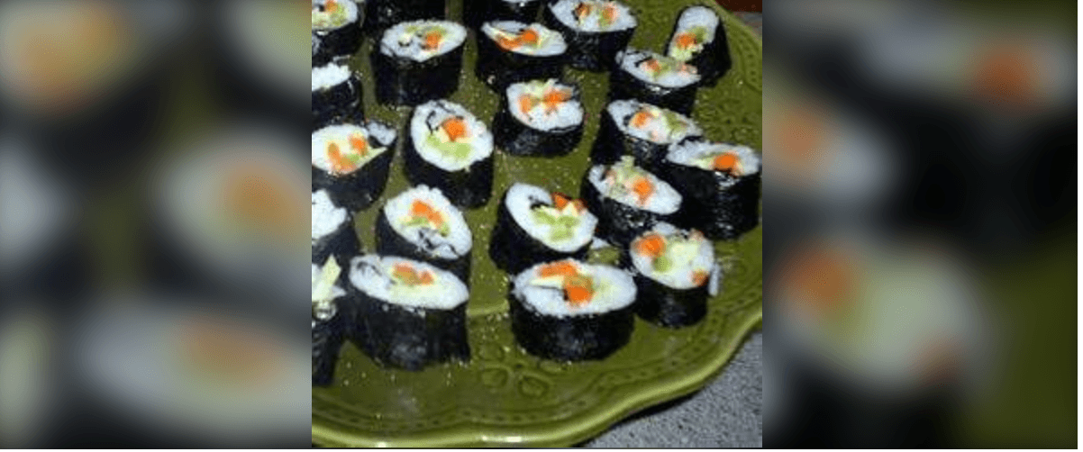 Sushi vegetariano Sushi vegetariano