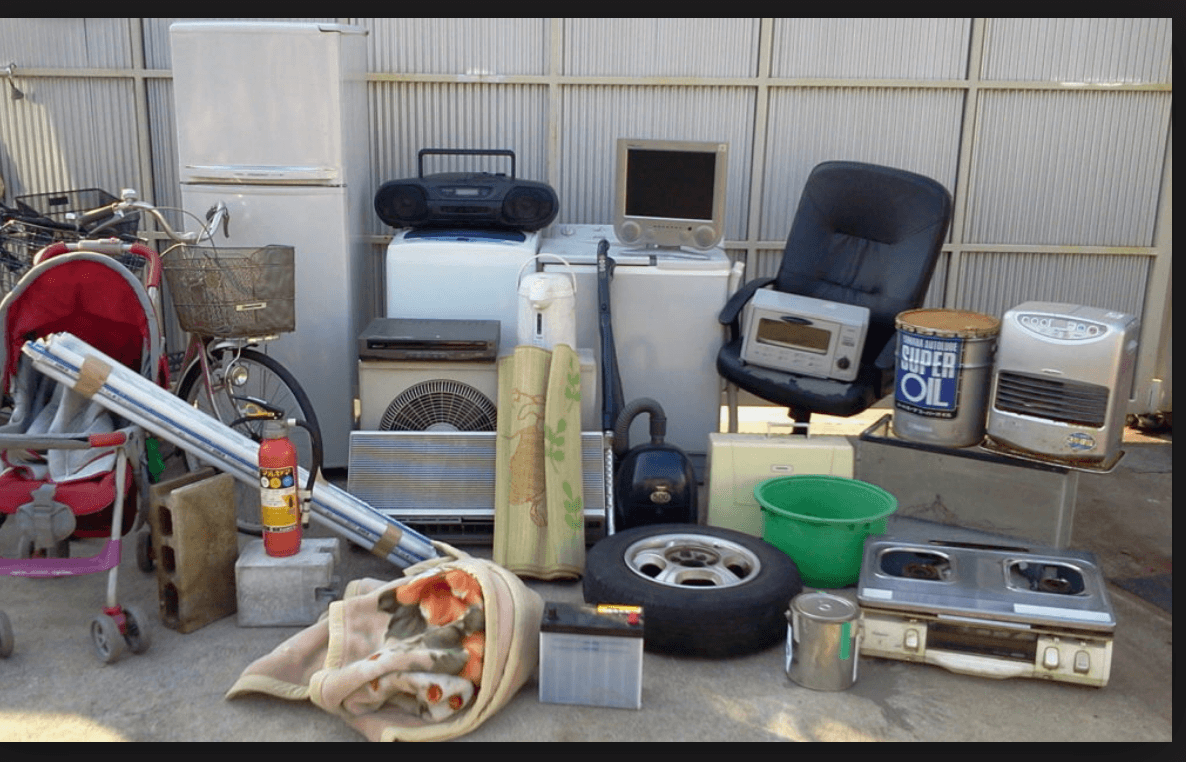 Japão tem regra para jogar fora lixo de grande porte. O (sodai gomi)