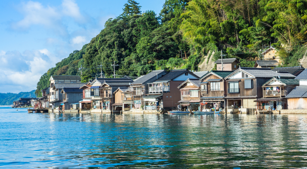 Um passeio incrível sobre as aguas de Kyoto