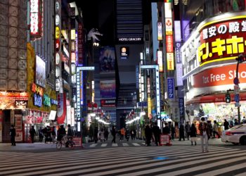 Previsões para populações da Índia, China, Nigéria, EUA, Japão e França em 2100