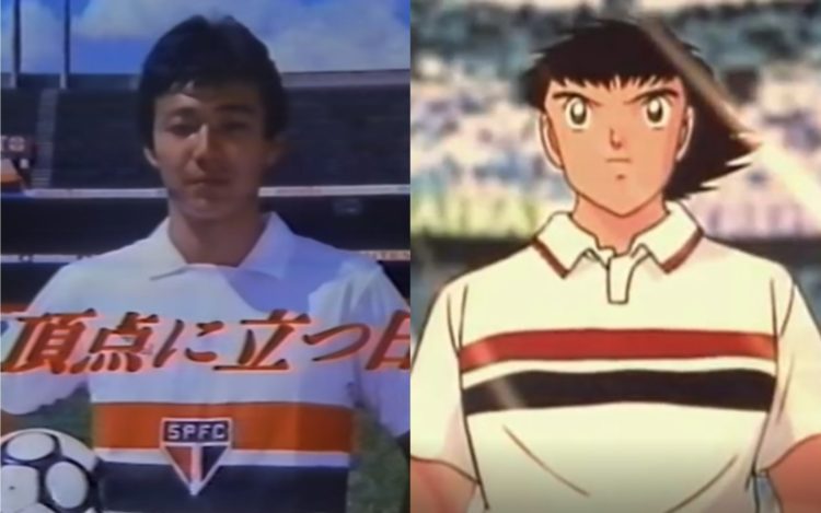 Você sabia? Atleta japonês jogou no São Paulo após indicação de Pelé e inspirou famoso desenho