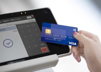 Uso do cartão de crédito e de painéis de pagamento por toque estão aumentando no Japão