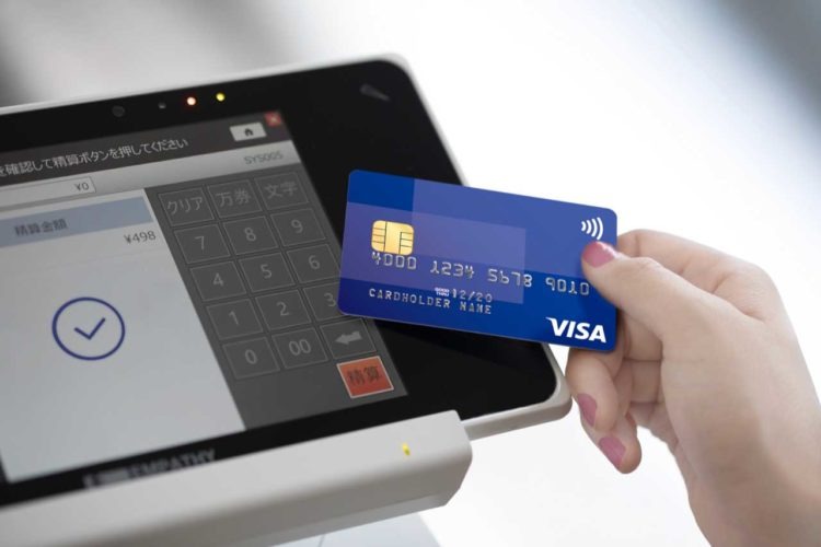 Uso do cartão de crédito e de painéis de pagamento por toque estão aumentando no Japão