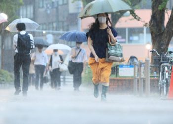 Regiões de Tohoku e Hokkaido serão atingidas por fortes chuvas no sábado