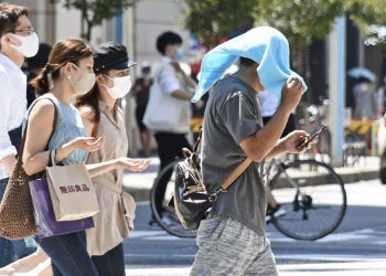 Casos de insolação atingem recorde no mês de agosto no Japão