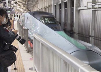 Novo Shinkansen ALFA-X atinge velocidade máxima de 380 km/h em testes