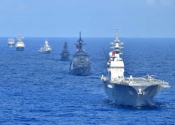 Japão, EUA, Índia e Austrália realizam pela primeira vez exercício militar conjunto no mês que vem