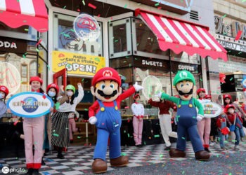Universal Studio Japan inaugura loja e café temático do Mario