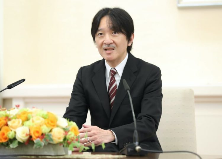 Príncipe Akishino completa 55 anos de idade