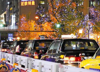 Táxis da região de Kansai não aceitarão mais passageiros sem máscara