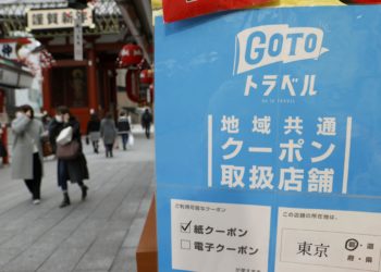 Governo japonês decidir interromper temporariamente promoção Go to Travel