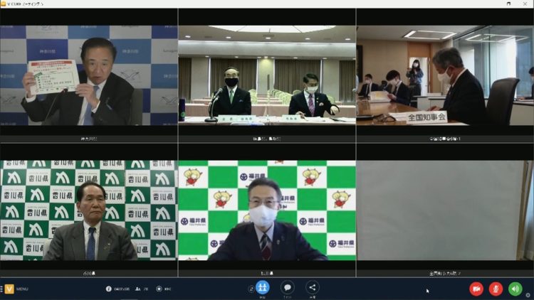 Governadores de todas as províncias do Japão prometem manter medidas contra COVID-19 mesmo após fim do estado de emergência