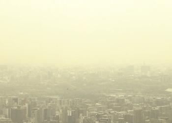 Após tempestade de areia na China, poeira amarela chega ao Japão