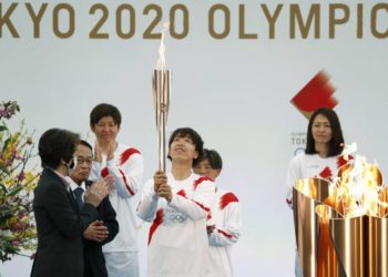 Tocha olímpica com largada em Fukushima