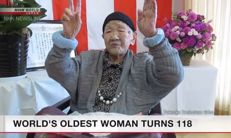 Mulher mais velha do mundo com 118 anos, desiste do revezamento da tocha olímpica de Tóquio