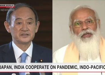 Covid-19: Japão e Índia prometem trabalhar juntos para combater o vírus