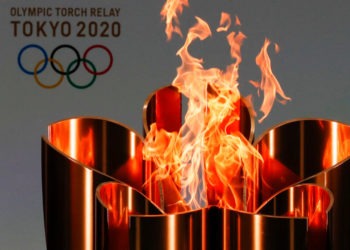 Governador: Revezamento da tocha olímpica proibida de entrar nas vias públicas de Osaka