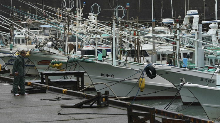 Pescadores japoneses morrem após colisão com embarcação Russa