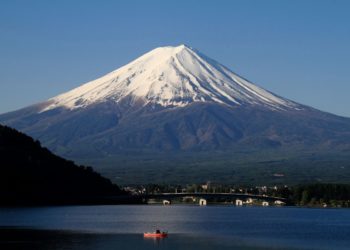O Monte Fuji está aberto aos caminhantes
