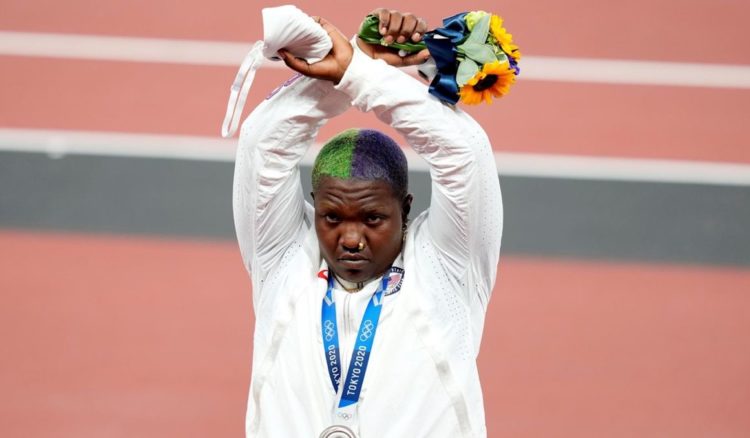 COI analisa gesto de atleta dos EUA no pódio de Tóquio