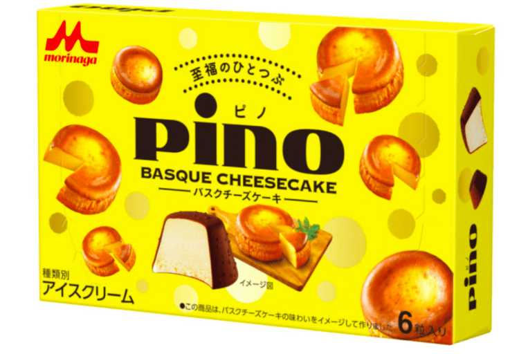 Cheesecake Basco é o novo sabor lançado pela linha de sorvetes Pino