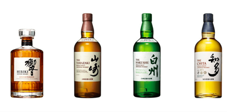 Suntory aumentará preço de 31 produtos de uísque no próximo ano