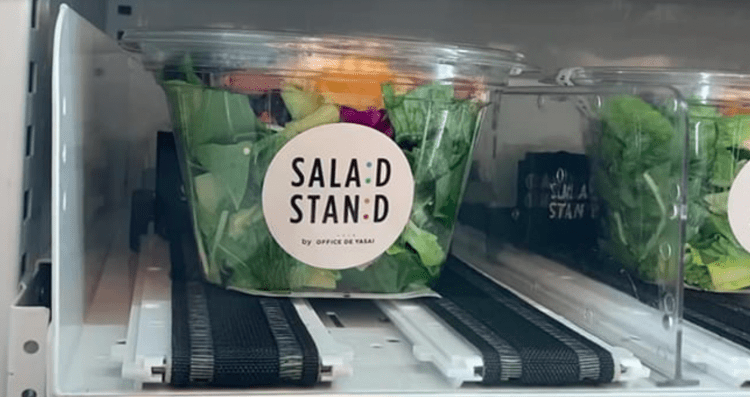 Japão lança máquina de venda automática de saladas frescas