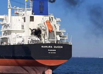 Navio japonês é atingido por um míssil russo no Mar Negro