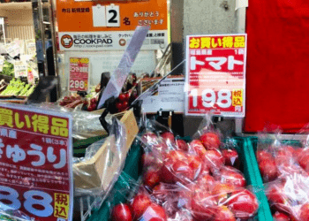 Cresce as vendas de alimentos de Fukushima