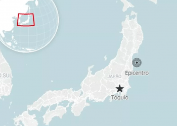 Terremoto de magnitude 7,3 atinge área de Fukushima, no Japão