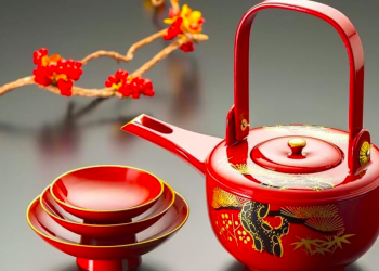 Shikki, o tradicional recipiente japonês