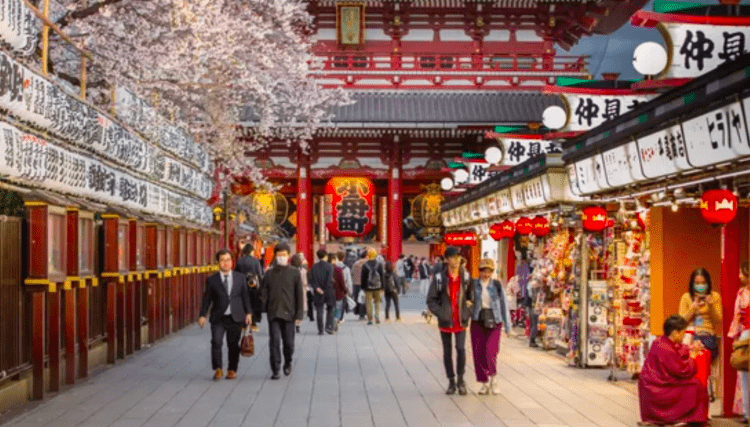 Japão aceitará grupos de turistas estrangeiros de 4 países como teste