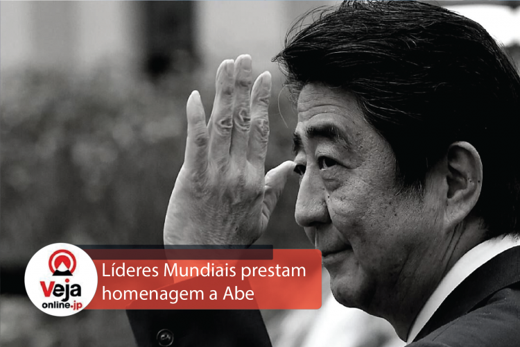 Líderes mundiais prestam homenagem ao ex-premiê japonês Shinzo Abe