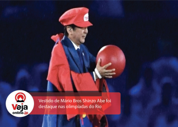 De Mário Bros, Shinzo Abe foi destaque nas olimpíadas do Rio