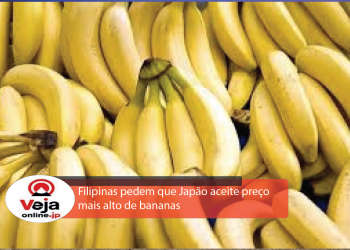 Filipinas pedem a compreensão dos consumidores pelo aumento dos preços das bananas