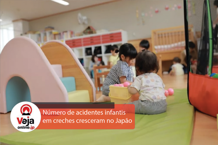 Japão registrou número recorde de casos de acidentes infantis em creches em 2021