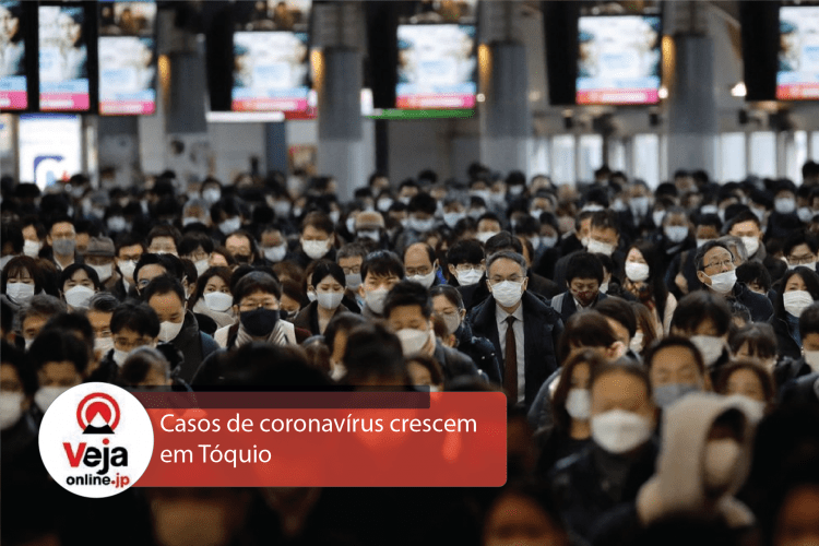 Tóquio tem recorde de coronavírus para um domingo com mais de 31 mil casos