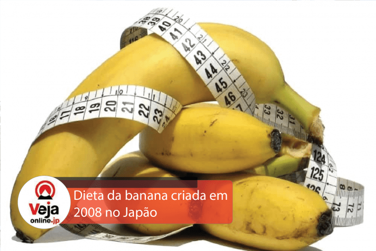 Dieta da banana, criada no Japão para ajudar a emagrecer