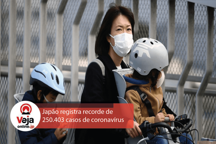 Casos diários de Covid-19 no Japão ultrapassam 250 mil pela primeira vez