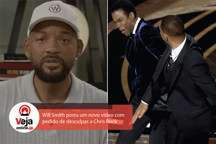 Will Smith pede mais uma vez desculpas a Chris Rock pelo tapa