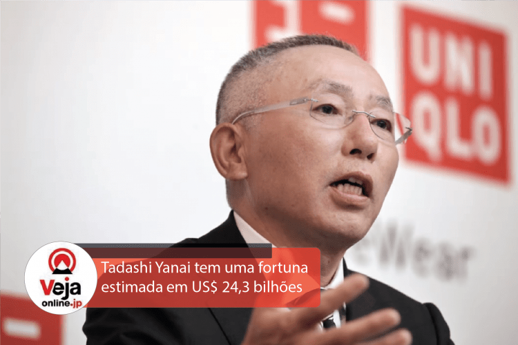 Fundador da Uniqlo é considerado o homem mais rico do Japão, segundo a Forbes