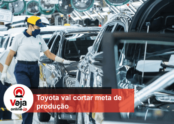 Toyota reduz meta de produção