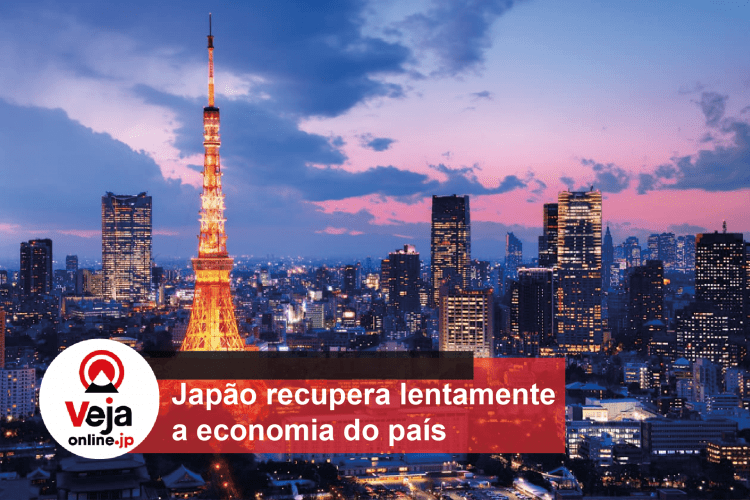 Japão recupera moderadamente a economia, mas adverte para riscos