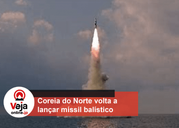 Coreia do Norte volta a realizar teste de míssil balístico