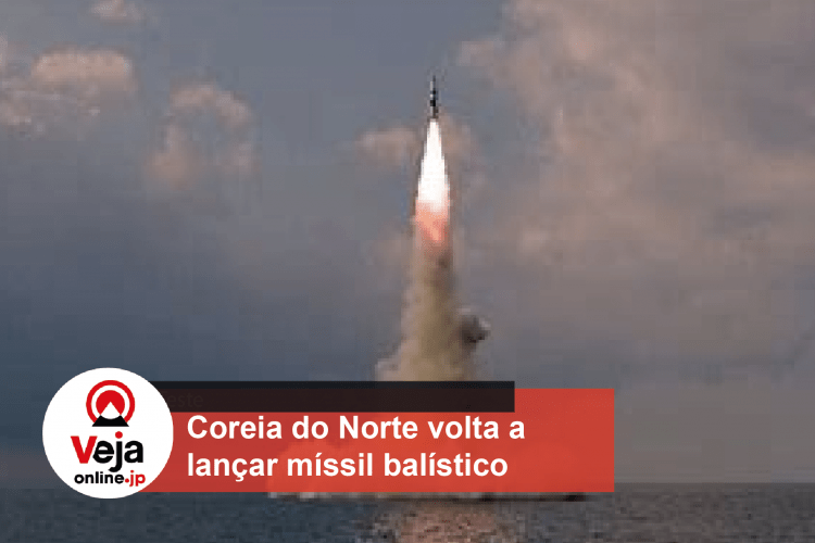 Coreia do Norte volta a realizar teste de míssil balístico
