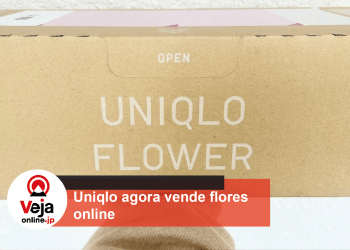 Lojas de roupas Uniqlo lança vendas de flores online
