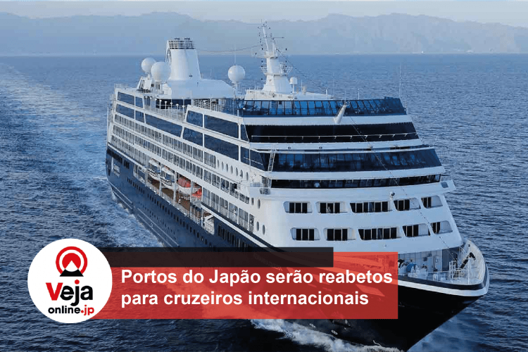 Japão reabrirá seus portos para cruzeiros internacionais