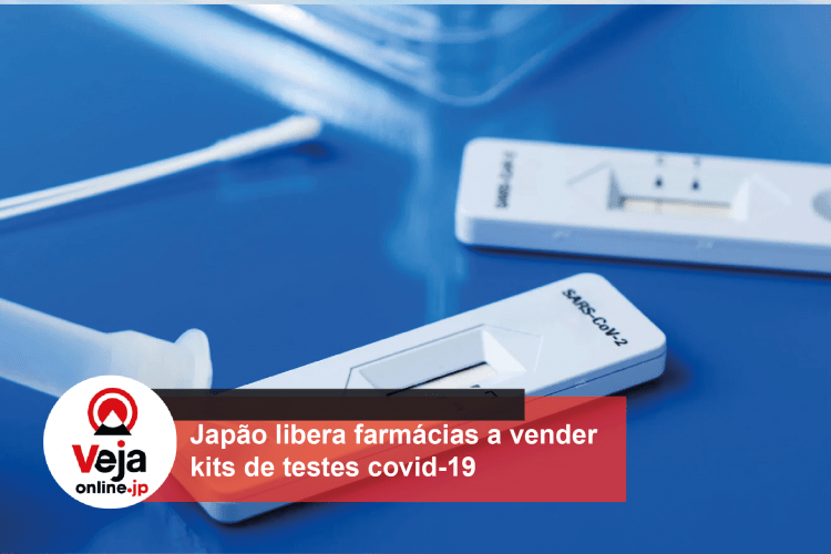 Kits de teste duplo para Covid-19 e influenza serão vendidos ao público no Japão