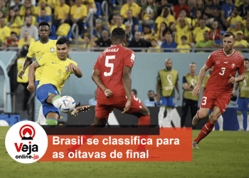 Brasil vence a Suíça e se classifica para as oitavas de final